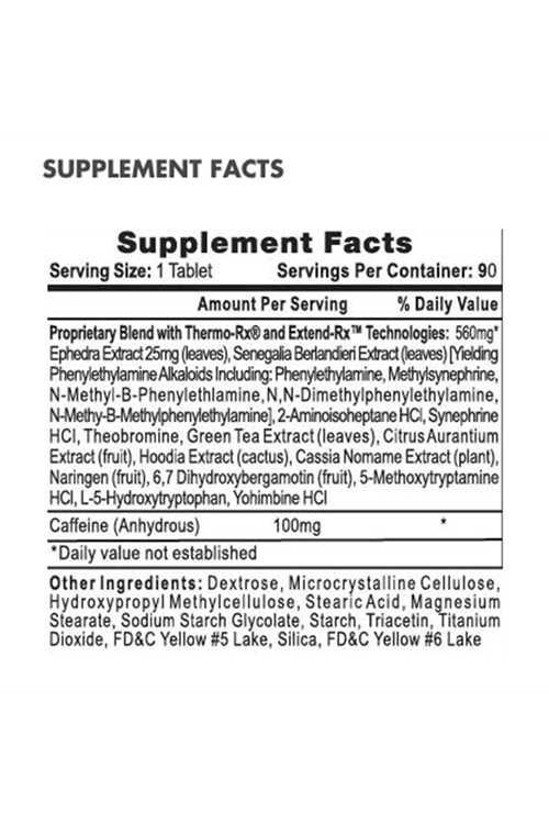 Lipodrene with Ephedra 90 Tablet. USA Menşei,Avrupa Değil!.Abd Menşei 41.