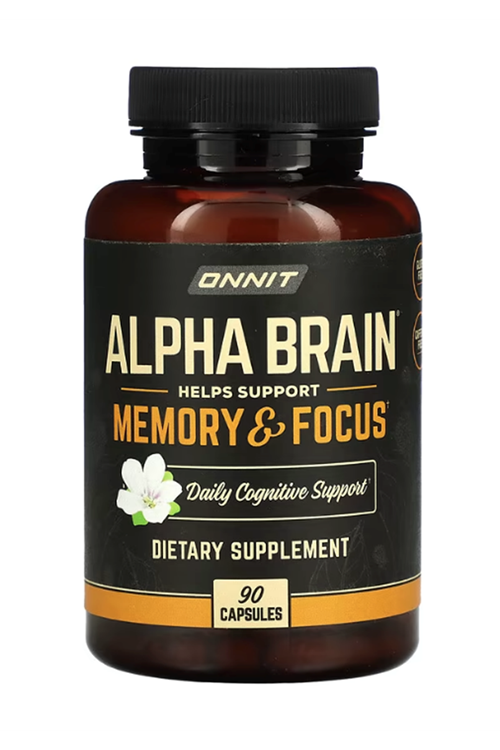 Onnit Alpha Brain Memory & Focus 90 Capsul.Usa Version 3991