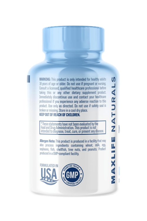 Maxlife Naturals Neuro NACET N-Acetyl Cysteine Eth.yl Es.ter 60 Capsul.Made ın Usa 39.