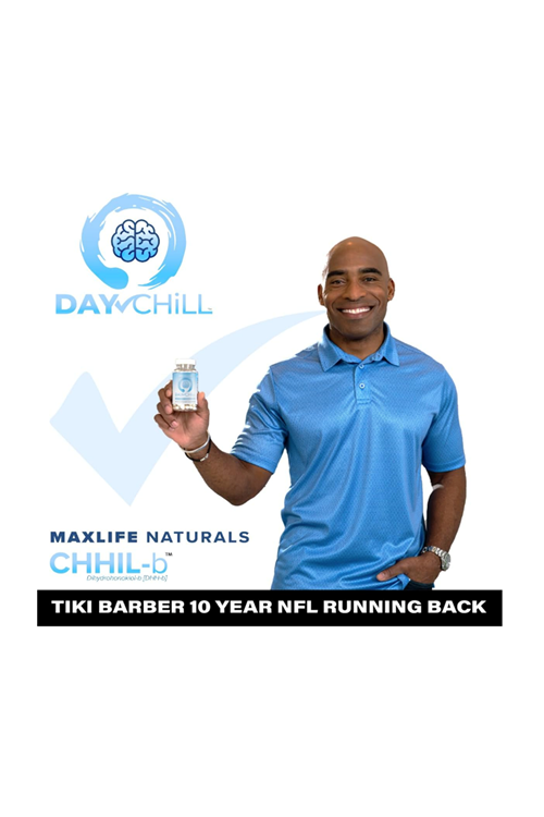 Maxlife Naturals  Day Chill™ Natural Stress and Anxiety Relief 60 Capsul.Abd Menşei 48.