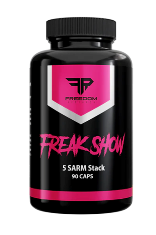 Freedom Research FREAK SHOW MİX –MK2866 - GW501516 - MK677 - LGD4033 - RAD140 90 Capsul.Made ın Usa 4263