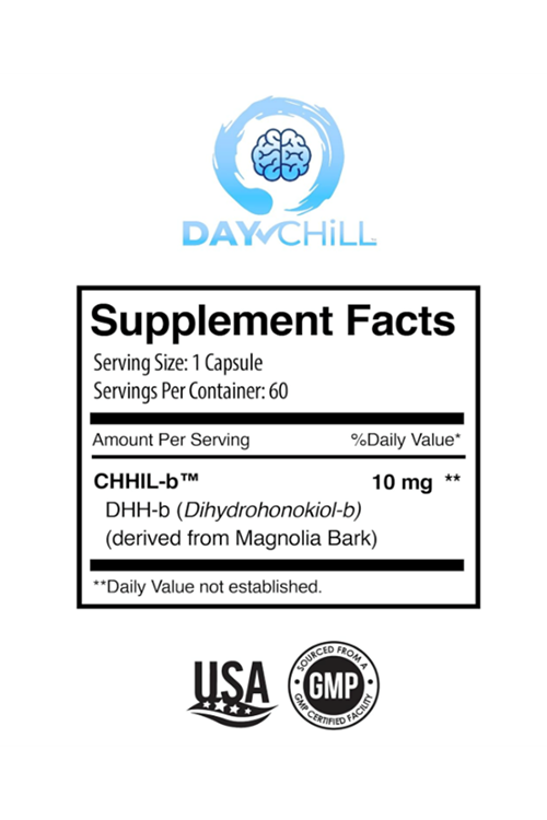 Maxlife Naturals Day Chill™ Natural Stress and Anxiety Relief 60 Capsul.Made ın Usa 4149