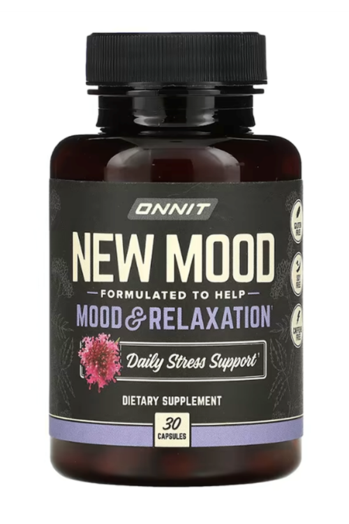 Onnit, New Mood, Mood & Relaxation, 30 Capsules 3553