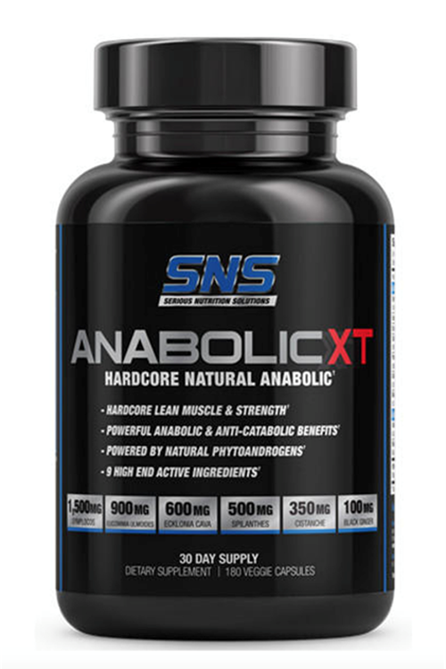SNS Anabolic XT Hardcore Natural Anabolic 180 Capsul. Made ın Usa 3883