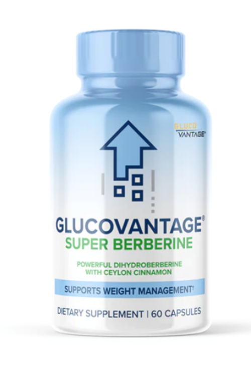 MaxLife Naturals GlucoVantage - Super Berberine (DihydroBerberine) with Ceylon Cinnamon 60 Capsul.Made ın Usa 4043