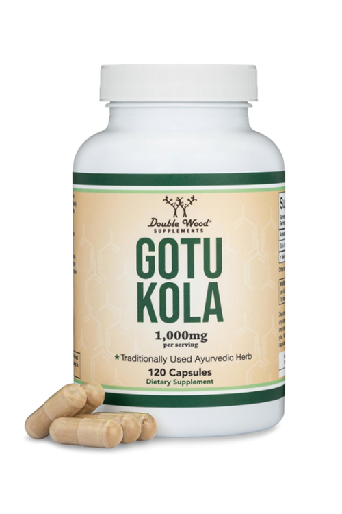 Double Wood Gotu Kola (ÖSG ÖZEL SPORCU GIDALARI) 1,000mg 120 Capsul.37.