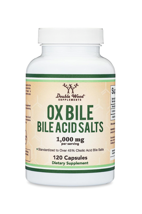 Double Wood (Ösg Özel Sporcu Gıdaları) Ox Bile for No Gallbladder 1000mg  120 Capsul.41.