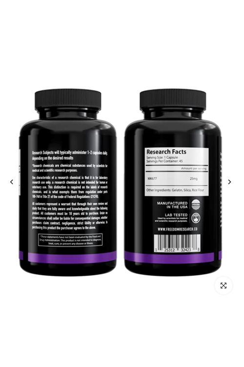 Freedom Nutrıtion  MK-677  25mg 45 Capsul.Made ın Usa 4044