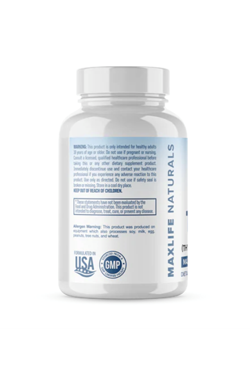 MaxLife Naturals TB500 Thymosın-B4 Fragment 60 Capsul.Made ın Usa 4082.