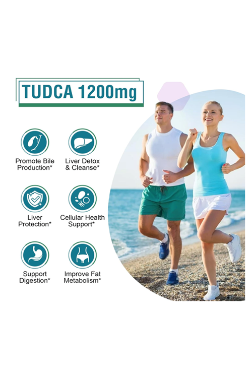 Zingicin TUDCA Supplement 1200mg - 60 Veggie Capsules. Made ın Usa 48.