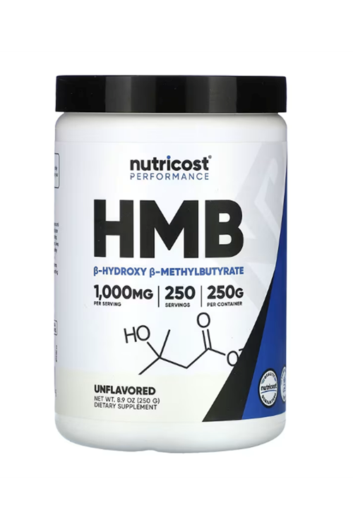 Nutricost Performance HMB Powder 250 Grams - Gluten Free & Non-GMO - ABD MENŞEİ.4241