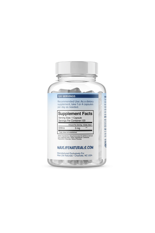 Maxlife Naturals Day Chill Low Dose for Breakthrough Anxiety 120 Capsul. Usa.42.