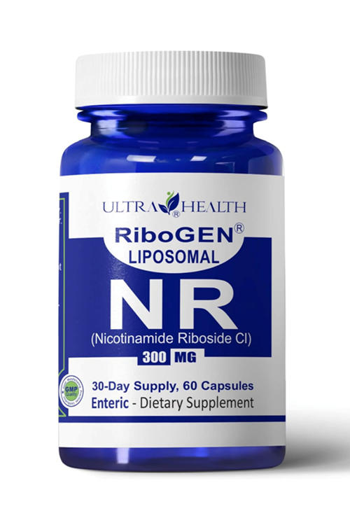 UltraHealth Best Value Nicotinamide Riboside (NR) 300mg, 60 Capsul New Enteric Capsules, Liposomal Coated NAD  NMN alternative.Usa Amazon 3957