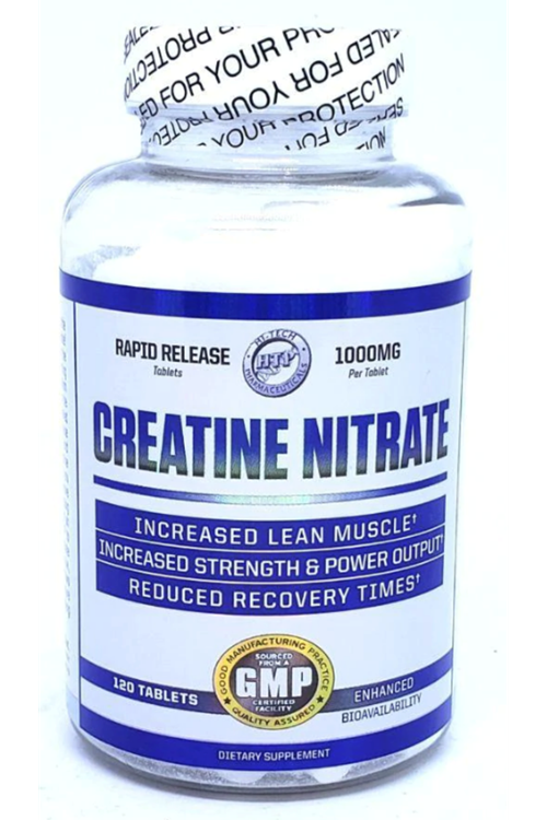 Hi-Tech Pharmaceuticals Creatine Nitrate 1000mg 120 Tablet.USA 37.
