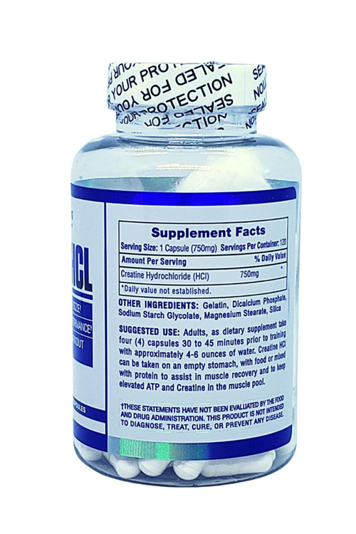 Hi-Tech Pharmaceuticals Creatine HCL 120 Capsules.41.