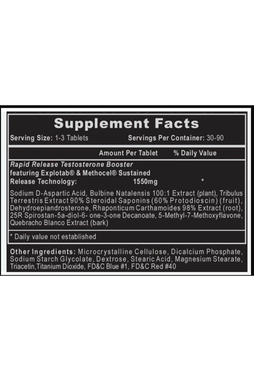 Hi-Tech Pharmaceuticals BULASTERONE 90 Tablet. Usa 3943