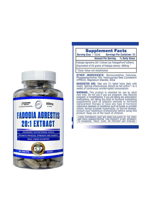 Hi-Tech Fadogia Agrestis  90 Tablets. Usa Menşei.3841