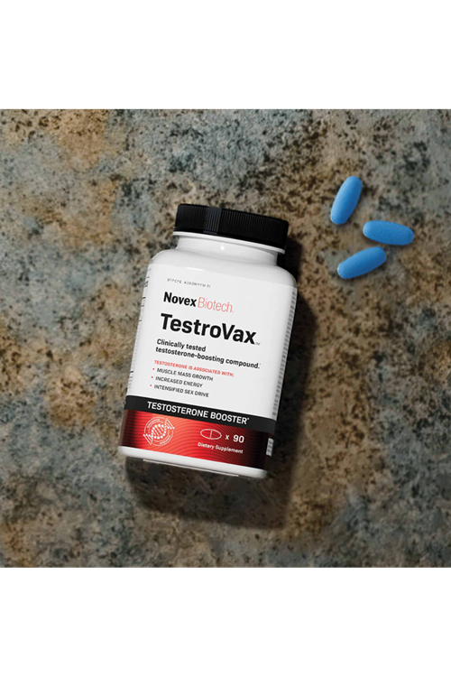 Novex Biotech TestroVax, 2700mg 90 Tablet - Best Testo Booster for Men - Vitamins.Made ın Usa