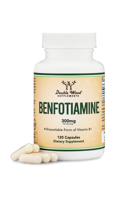 Double Wood Benfotiamine 300mg (Third Party Tested, 120 Capsules) Usa Version 4139