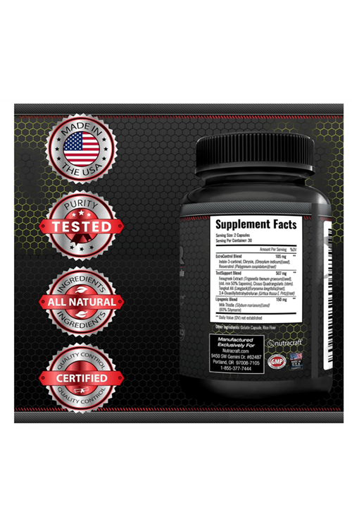 Nutracraft PCT Power 60 Capsul. Usa Menşei.3758