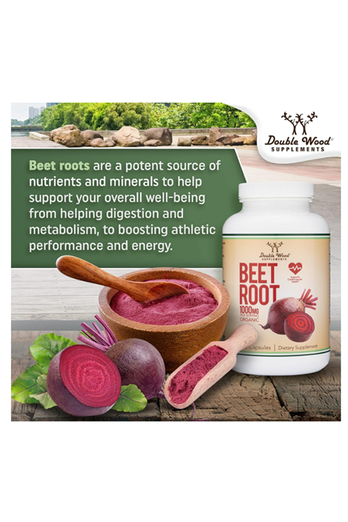 Double Wood Beet Root 1000mg 210 Capsul.Usa Menşei.38.