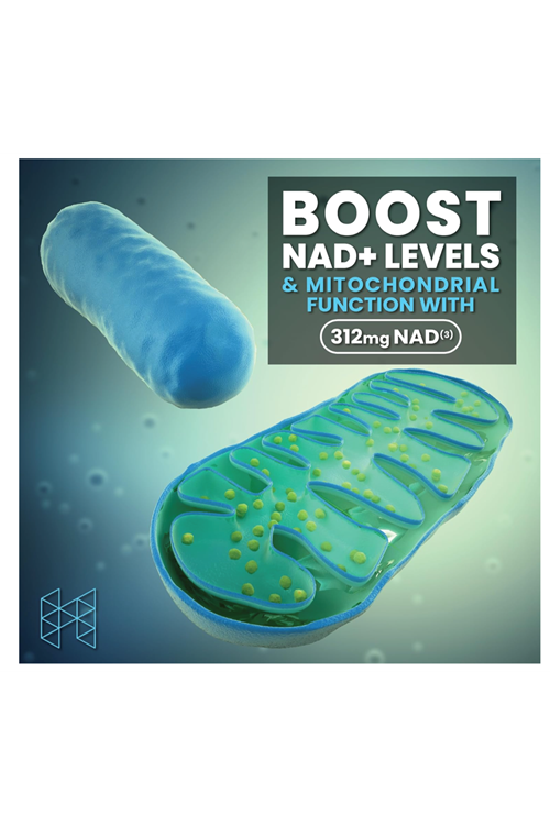 HPN NAD+ Booster (NAD3), Anti Aging Cell Booster, NRF2 Activator, Nicotinamide Riboside Alternative, NAD Supplement Natural Energy, Longevity, and Cellular Health (60 Veggie Capsul.Usa Amazon Best 3757