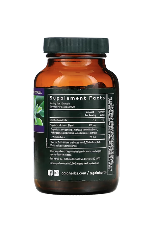 Gaia Herbs, Aswaganda Root, 120 Vegan Liquid Phyto-Capsul.3870