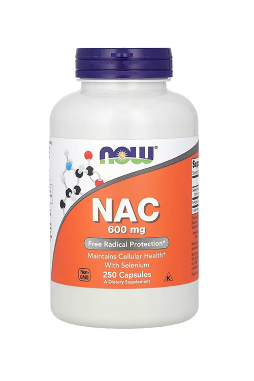 NOW Sport  N.A.C 600 mg 250 Vegie Kapsul.Usa Menşei.
