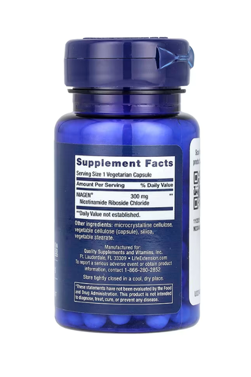 LIFE Nutrıtion NAD+ Cell Regenerator 300mg 30 Veg Capsul.ABD Menşei.67.