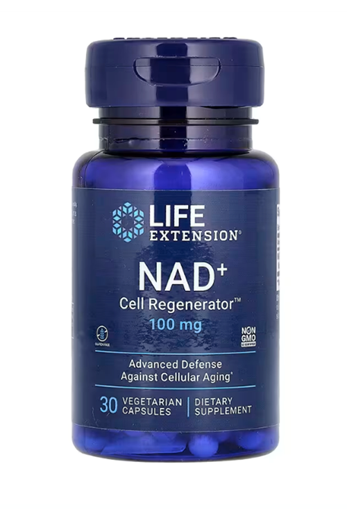 Lıfe Extensıon NAD+ Cell Regenerator 100mg, 30 Veg Capsules.Usa Menşei.3841