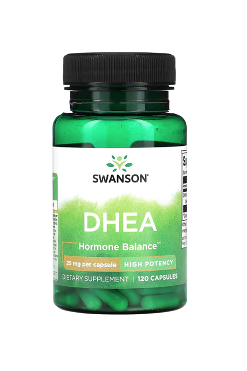 Swanson D.H.E.A  High Potency 25mg 120 Capsul.Abd Menşei.(Ösg Özel Sporcu Gıdaları)