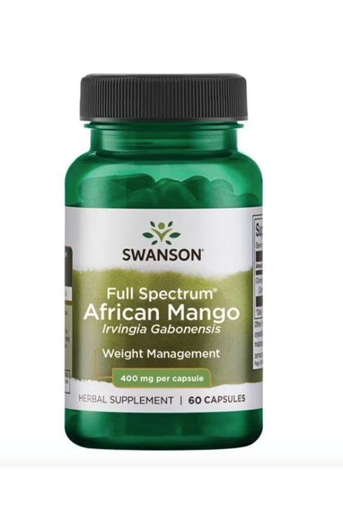Swanson Full Spectrum African Mango Irvingia Gabonensis 400mg 60 Capsul.Usa Menşei.29.