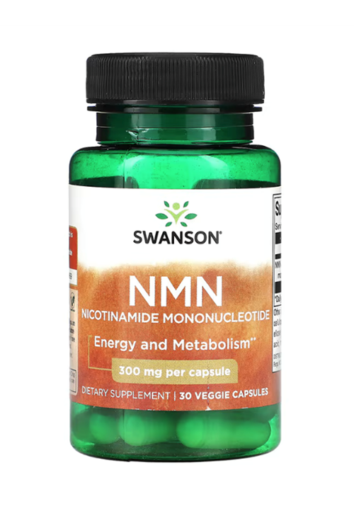 Swanson, NMN, 300 mg, 30 Veggie Capsul.Abd Menşei.3664
