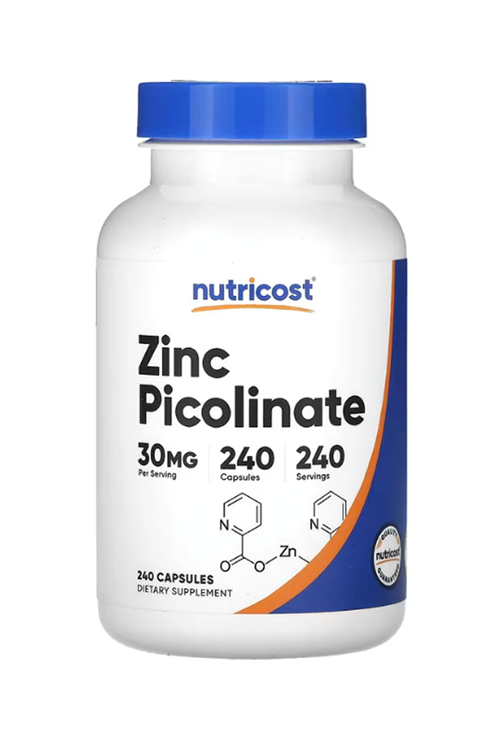 Nutricost, Zinc Picolinate, 30 mg, 240 Capsul. Usa 3838