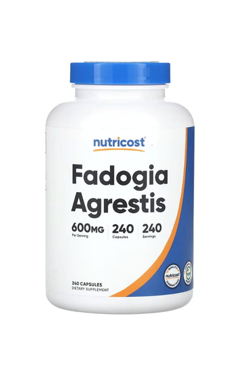 Nutricost  Fadogia Agrestis  600mg  240 Capsul USA Version.Abd Menşei 43.
