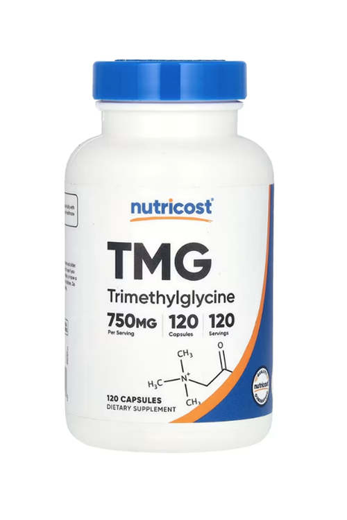 Nutricost TMG 750mg, 120 Capsules- Non-GMO and Gluten Free. USA 3835.