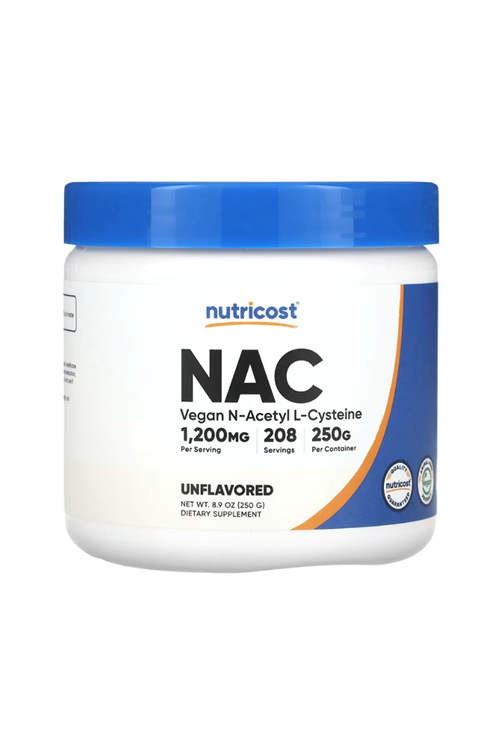 Nutricost N-Acetyl L-Cysteine  Powder 250 Gram.Abd Menşei.(Ösg Özel Sporcu Gıdaları)