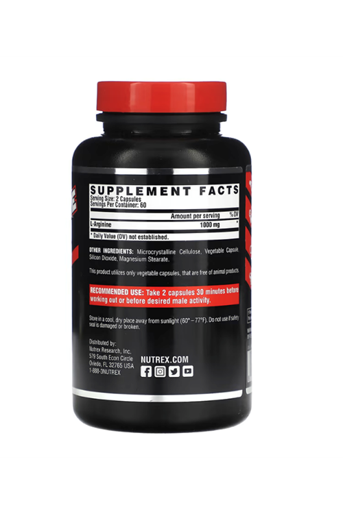 Black Series L-Arginine 1000 120 Capsul. Usa Menşei.Avraupa Değil!! 3531