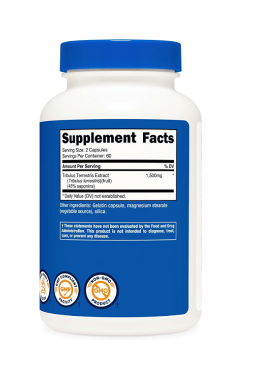 Nutricost Tribulus 1500mg  120 Capsules.Abd Menşei.31.