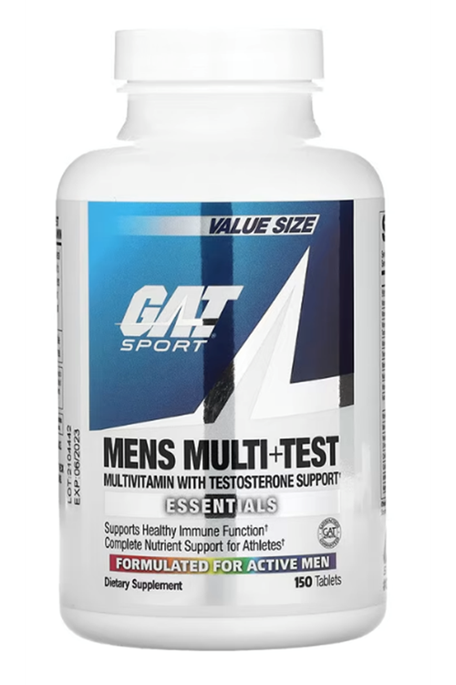 GAT  Sport Mens Multi + Test  150 Tablet.Usa Menşei