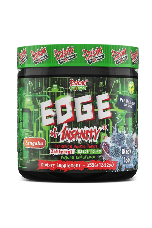 Psycho Pharma Edge Of Insanity Pre Workout 355gr.Usa Menşei 3867