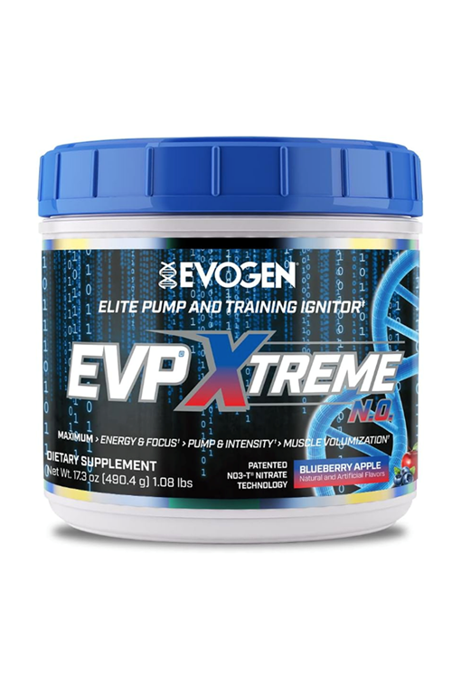 Evogen EVP Xtreme NO  Arginine Nitrate, Beta-Alanine, Citrulline Pre-Workout, No Oxide, Muscle Pump  40 Servings 490gr.Usa Menşei.3755