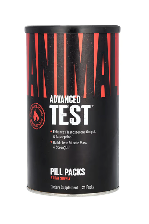 Animal, Advanced Test, 21 Pill Packs Paket.Usa Versiondur.Avrupa Değil.107.