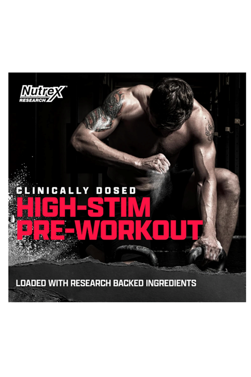 Nutrex OUTLIFT Amped Max Dosed STIM Pre Workout 440gr. Usa Version. Avrupa Değildir!! 44.
