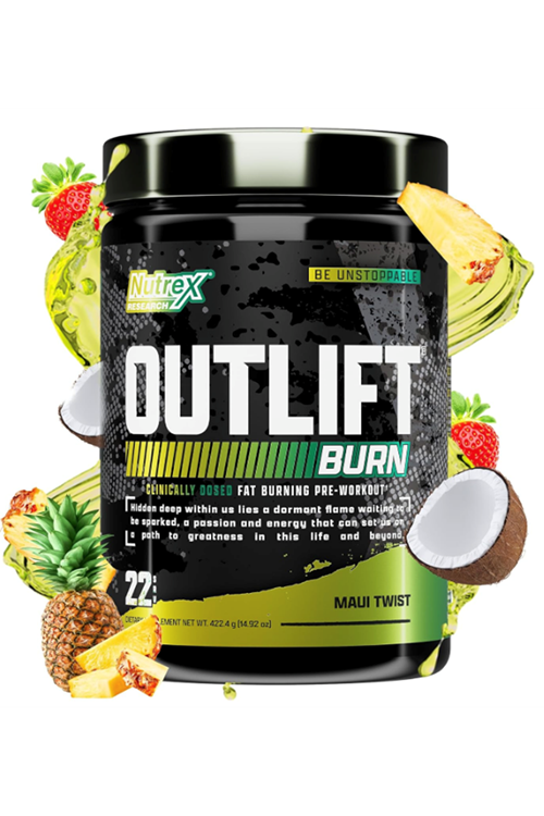 Nutrex Research Outlift Burn Pre Workout Powder 425gr. ABD MENŞEİ