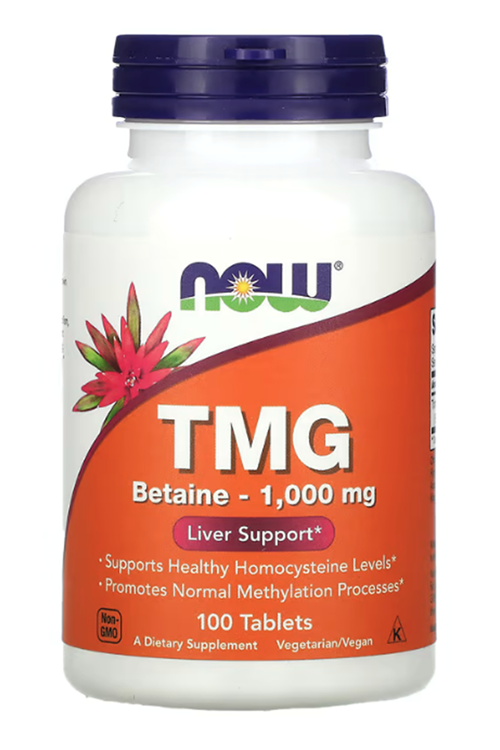 Now Foods, TMG, 1,000 mg, 100 Tablets.Usa Menşei 4043
