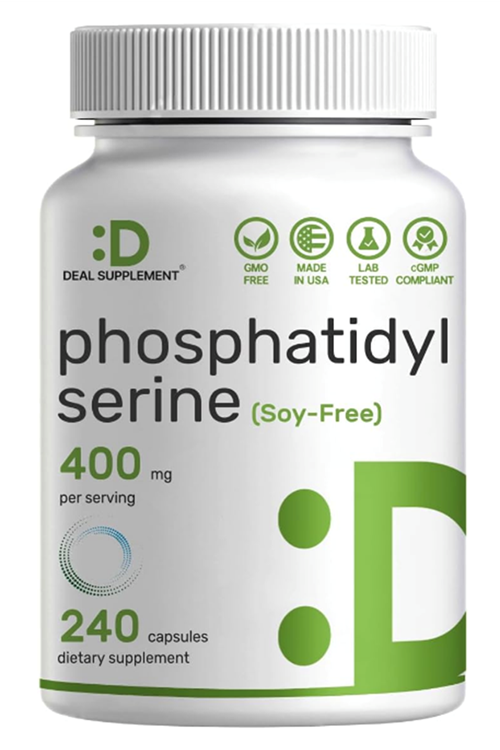 DEAL SUPPLEMENT Phosphatidylserine  400mg  240 Capsules – Nootropic Brain Health.Usa Menşei.52.