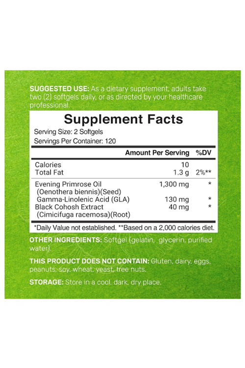 DEAL SUPPLEMENT Evening Primrose Oil 1300mg  240 Mini Softgels, Usa Menşei. 4043