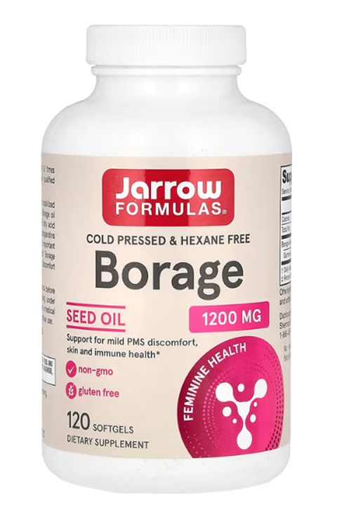 Jarrow Formulas Borage Seed Oil  1,200mg 120 Softgels.Usa Menşei.3650
