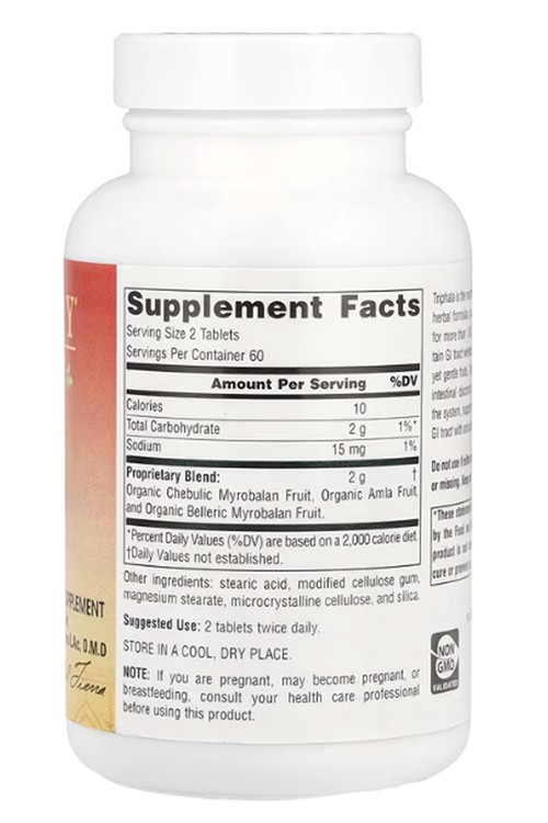 Planetary Herbals Ayurvedics Triphala 1000mg 120 Tablet. Usa Menşei. 3938